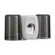 Органайзер для зубних щіток і пасти TOOTHBRUSH HOLDER XL-717 з дозатором і склянками