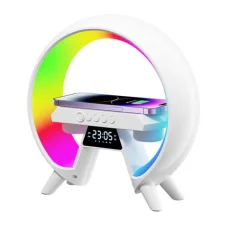 Лампа-нічник з Bluetooth-колонкою G-Smart G6A Нічник з бездротовою зарядкою для телефону