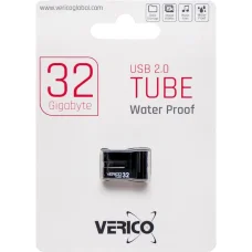 Флешка для зберігання інформації Verico USB 32Gb Tube Black 602337 Чорний