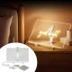 Світлодіодна дошка 20х30 см для нотаток та малювання з USB-підключенням