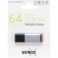 Флешка для зберігання інформації Verico USB 64Gb Cordial SkyBlue 601439 Блакитний