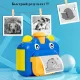Дитячий фотоапарат з моментальним друком фото Wi Fi Print Camera Blue Термодрукарський фотоапарат Блакитний