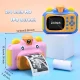 Дитячий фотоапарат з моментальним друком фото Wi Fi Print Camera Blue Термодрукарський фотоапарат Блакитний