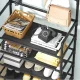 Вішалка для одягу з полицями для взуття New simple floor clothes rack 60X29.5X151 см Вішалка для одягу