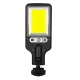 Вуличний ліхтар на сонячній батареї на стовп Sensor Street Lamp JY-616-3 Ліхтар із датчиком руху