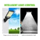 Вуличний ліхтар на сонячній батареї на стовп Sensor Street Lamp JY-616-5 Ліхтар із датчиком руху
