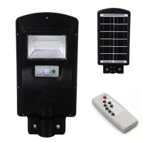 Вуличний ліхтар на сонячній батареї на стовп Solar Street Light 1VPP Ліхтар із датчиком руху та пультом