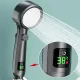 Лійка для душу з LED індикатором температури та 4 режимами струменя RIAS RS-33