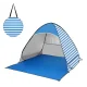Пляжний намет автоматичний саморозкладний двомісний в чохлі Tent For Tourist 150x160 см Синій