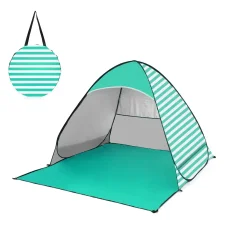 Пляжний намет автоматичний саморозкладний двомісний в чохлі Tent For Tourist 150x160 см Зелений