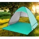 Пляжний намет автоматичний саморозкладний двомісний в чохлі Tent For Tourist 150x160 см Зелений
