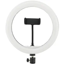Кільцева світлодіодна LED лампа з пультом та тримачем для телефону MJ30 RING LIGHT