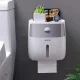 Тримач для туалетного паперу паперових рушників Towel Holder Ecoco 20,5х12,5х20 см Білий
