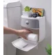 Тримач для туалетного паперу паперових рушників Towel Holder Ecoco 20,5х12,5х20 см Білий