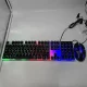 Ігровий набір 2 в 1 Клавіатура та мишка з підсвічуванням RGB KM-5003
