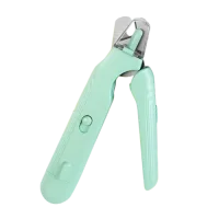 Тример-пилка для стрижки кігтів домашніх тварин NAIL CUTTER Когтерез-гриндер з підсвічуванням