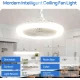 Електричний вентилятор з пультом дистанційного керування Multi-Function Fan Light CHP-006 2835