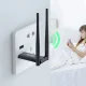 Двохантений бездротовий розширювач діапазону Wi-Fi сигналу USB Ретранслятор-підсилювач WiFi сигналу