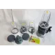 Кухонний блендер з турборежимом Nutri Bullet 900W входить ємність 0,7л і дві чаші по 0,5л