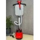 Відпарювач вертикальний для одягу Garment Steamer 2000W Червона Парова праска для всіх видів тканини