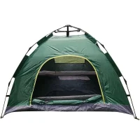 Автоматичний намет туристичний 4-х місний 2x2 м Easy-Camp Намет для кемпінгу з москітною сіткою