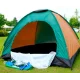 Намет туристичний 4-місний 2x2 м Easy-Camp Намет з москітною сіткою Зелено-оранжева