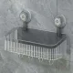 Настінна полиця у ванну на присосках Organizer for Wall Прозора Органайзер для ванної на стіну