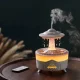 Ультразвуковий зволожувач повітря Гриб з дощовою лампою та функцією аромадифузора Raindrop Humidifier Білий
