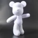 Набір для творчості з фарбами Ведмедик 23 см BOSHO Bear YELLOW Флюїдний Ведмедик та 3 фарби в комплекті
