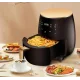 Аерофритниця електрична для дому з таймером сенсорна 4.5л BOMA BM-589 1200W Аерогриль Мультипіч Чорна