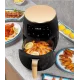 Аерофритниця електрична для дому з таймером сенсорна 4.5л BOMA BM-589 1200W Аерогриль Мультипіч Чорна