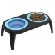 Миска подвійна на складній підставці для собак та котів Pet Bowl Set Миска для домашніх тварин