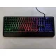 Ігрова провідна механічна комп'ютерна клавіатура з RGB підсвічуванням AOAS M-700 Чорна