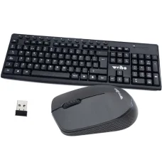 Комплект 2 в 1 Бездротова клавіатура та мишка Wireless suit Weibo WB-8012 24Ghz