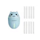 Зволожувач повітря ультразвуковий Humidifier USB 320 мл Зволожувач-нічник у вигляді котика