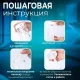 Зволожувач повітря-аромадифузор Air Purifier Crystal 1000 мл Кристальна лампа 8 колірних режимів