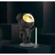 Лазерний нічник-проектор Космонавт на Місяці Чорний з пультом та з 8 режимами свічення