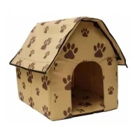 Будиночок складаний для собак та кішок Portable Dog House Переносний складний будиночок для тварин 37х43х40 см