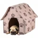 Будиночок складаний для собак та кішок Portable Dog House Переносний складний будиночок для тварин 37х43х40 см