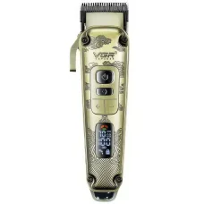 Акумуляторна машинка для стрижки волосся з дисплеєм VGR V-005 Машинка для стрижки та окантування бороди