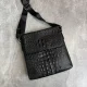 Стильна шкіряна сумка чоловіча через плече Backpack AND 86001-B Якісна чоловіча сумка