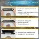 Домашній вакууматор для продуктів BITEK BT-410Y Кухонний вакуумний пакувальник Чорний