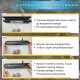 Домашній вакууматор для продуктів BITEK BT-410Y Кухонний вакуумний пакувальник Чорний