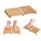 Масажер для ніг дерев'яний з 10 роликами Foot Massager Роликовий масажер для ніг