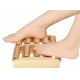 Масажер для ніг дерев'яний з 10 роликами Foot Massager Роликовий масажер для ніг