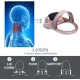Тренажер для корекції шийного відділу хребта Сervical vertebra traction G70 Бронзовий
