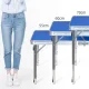 Посилений туристичний складаний стіл для пікніка та 4 стільці Folding Table Синій Стіл із стільцями для дачі