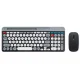 Комплект 2 в 1 Бездротова клавіатура та мишка Wireless suit ZYG 806 2.4Ghz Bluetooth