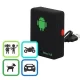 Акумуляторний маячок-трекер стеження GPS із SIM карткою Mini A8 Чорний GPS-трекер для відстеження