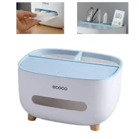 Настільний контейнер для серветок з підставкою для телефону Tissue box AND-117 Органайзер для серветок